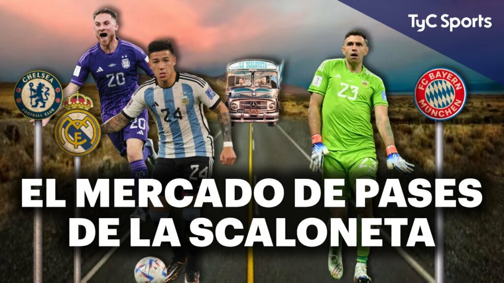 EL MERCADO DE PASES DE LA SELECCIÓN ARGENTINA 🔥 LA CONTINUIDAD DE MESSI, LA SALIDA DE ENZO Y MÁS 💸