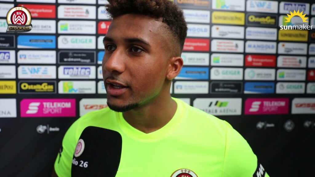 Daniel Kofi-Kyereh nach dem Spiel VfR Aalen vs. SVWW