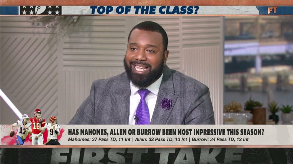 Mahomes, Allen or Burrow: Who has been the most impressive this season? First Take debates