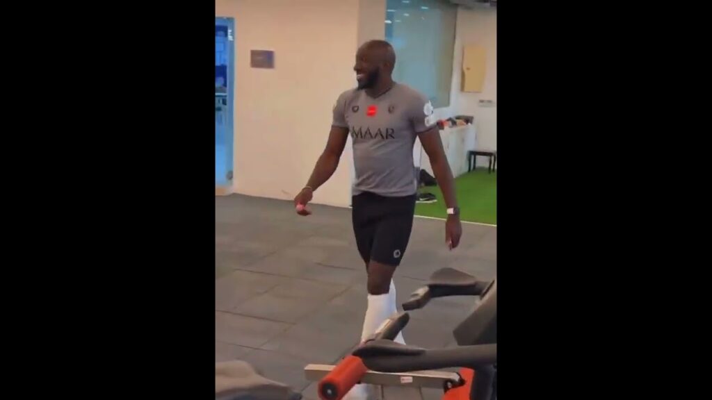 ‏البليهي برفقة ماريغا