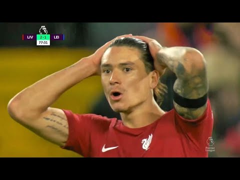 Every Núñez miss for liverpool