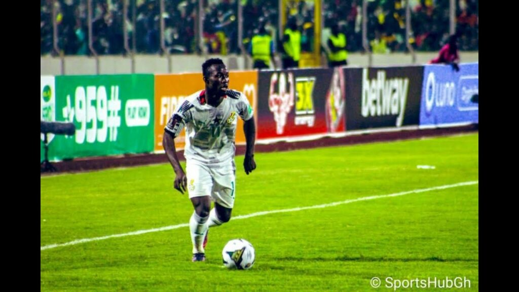 Osman Bukari scores for the Black Stars