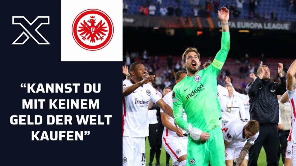 "Dachte, ich bin in Frankfurt" Trapp schwärmt von den Frankfurt-Fans in Barcelona | Europa League