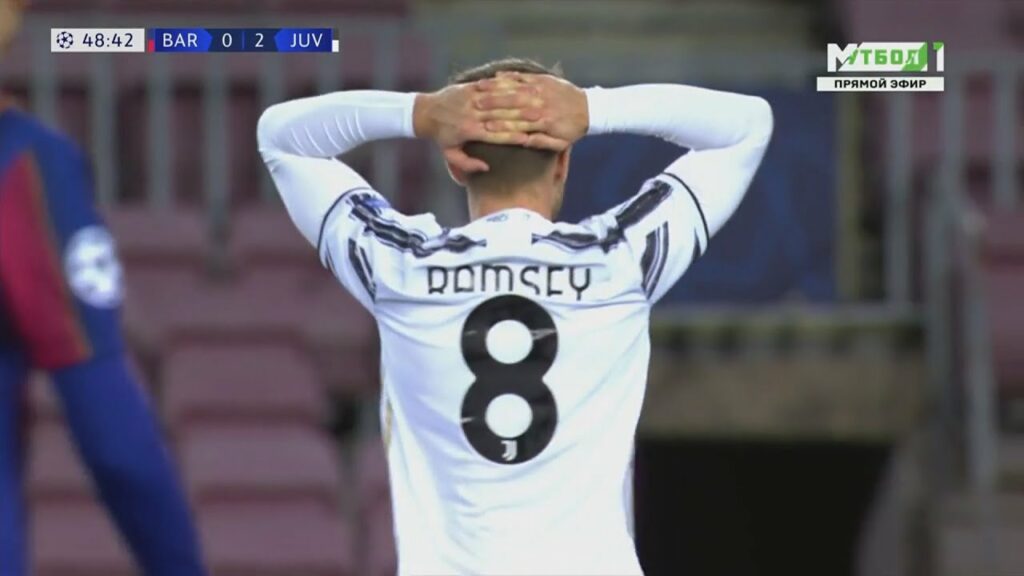 Aaron Ramsey vs Barcelona 9/12/2020 | 1080i Aaron Ramsey vs Barcelona 9/12/2020 | 1080i