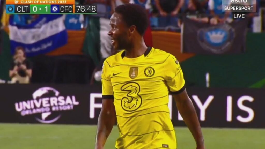 Raheem Sterling Chelsea DEBUT vs Charlotte FC  | 22/23