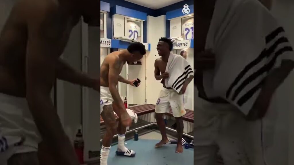 Camavinga,Vini Jr.,Éder Militão,Ferland Mendy Craziest Dance Move 🔥