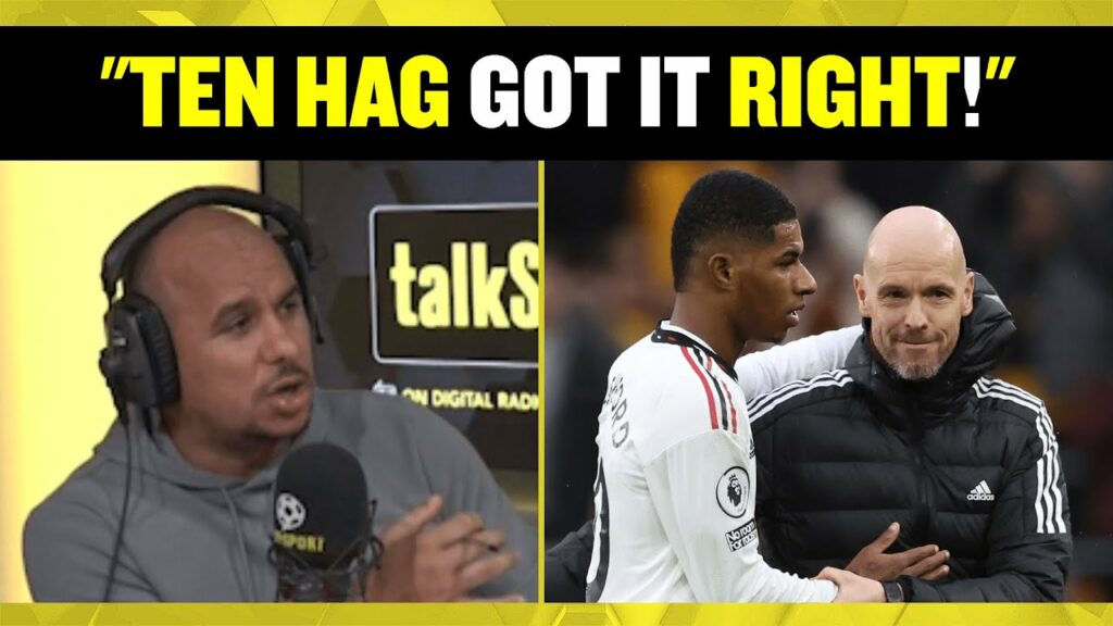 Did Ten Hag GET AWAY with DROPPING Rashford? 👀 Agbonlahor defends Man United boss! 💪