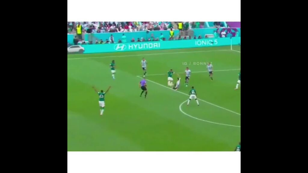 Argentina vs Saudi Arabia Goal | Salem Aldawsari #shorts #football