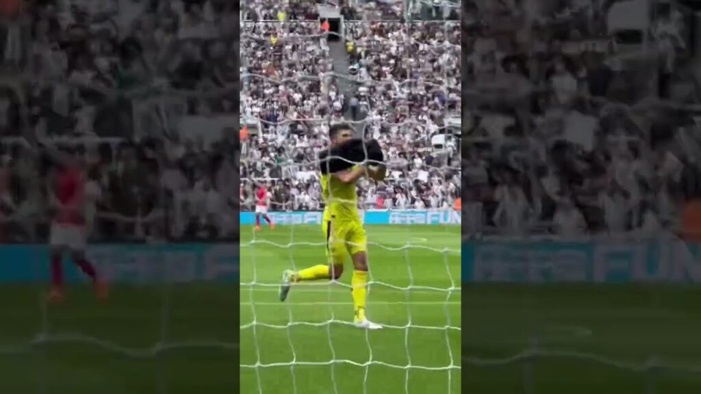 Nick pope. Newcastle United debut.