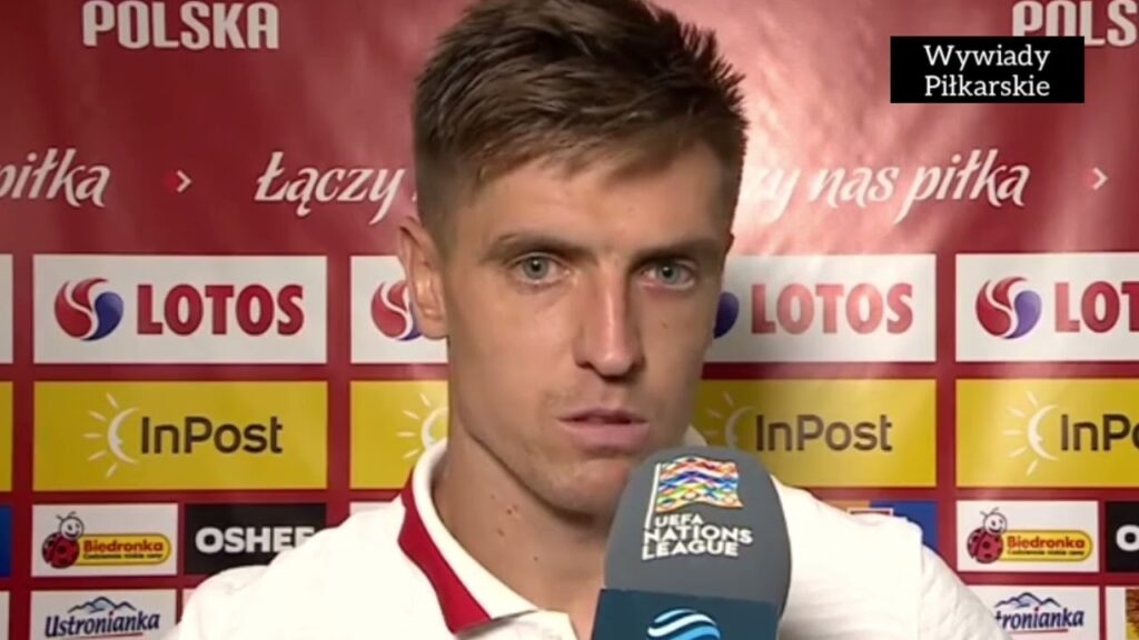 Krzysztof Piątek wywiad po meczu Holandia - Polska
