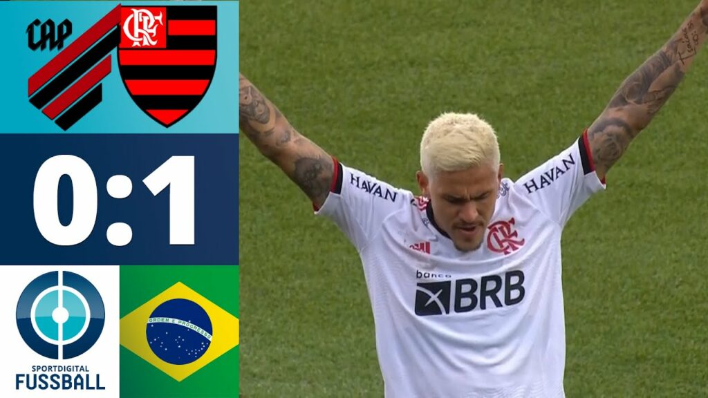 Krasses Fallrückzieher-Tor von Pedro! | Athletico Paranaense - Flamengo