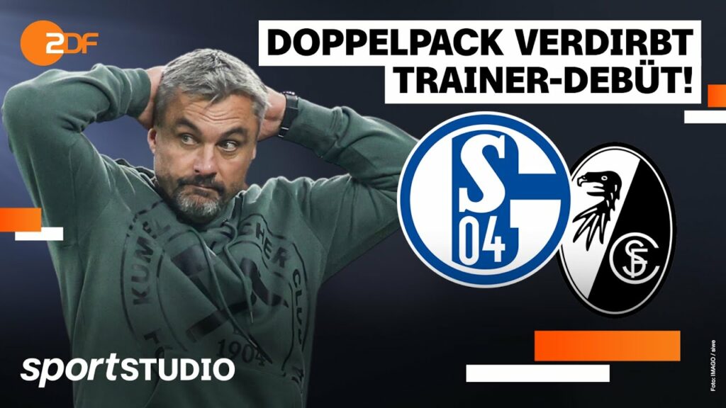 FC Schalke 04 – SC Freiburg Highlights | Bundesliga, 12. Spieltag 2022/23 | sportstudio