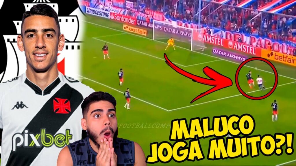 VEJA COMO JOGA PUMITA RODRIGUEZ REFORÇO DO VASCO PRA 2023 ANALISE JOSE LUIS RODRIGUEZ VASCO