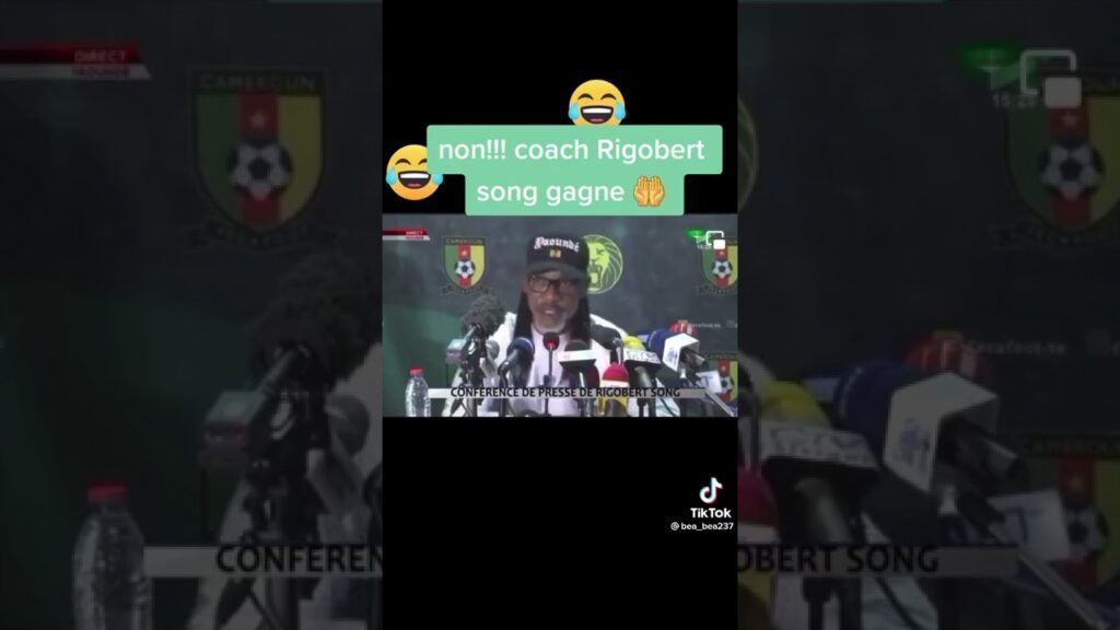 Rigobert Song - Répond l'ors d'un interview en anglais #shorts #football #trending