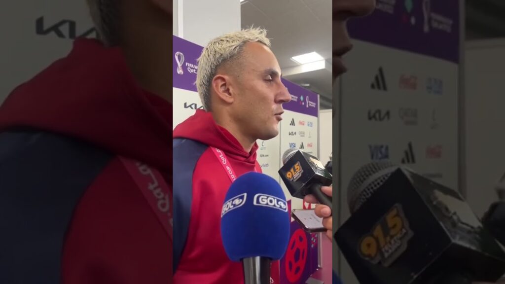 #MundialQatar2022 | Keylor Navas respaldó al DT Luis Fernando Suárez 👏🏻⚽️🇨🇴🇨🇷