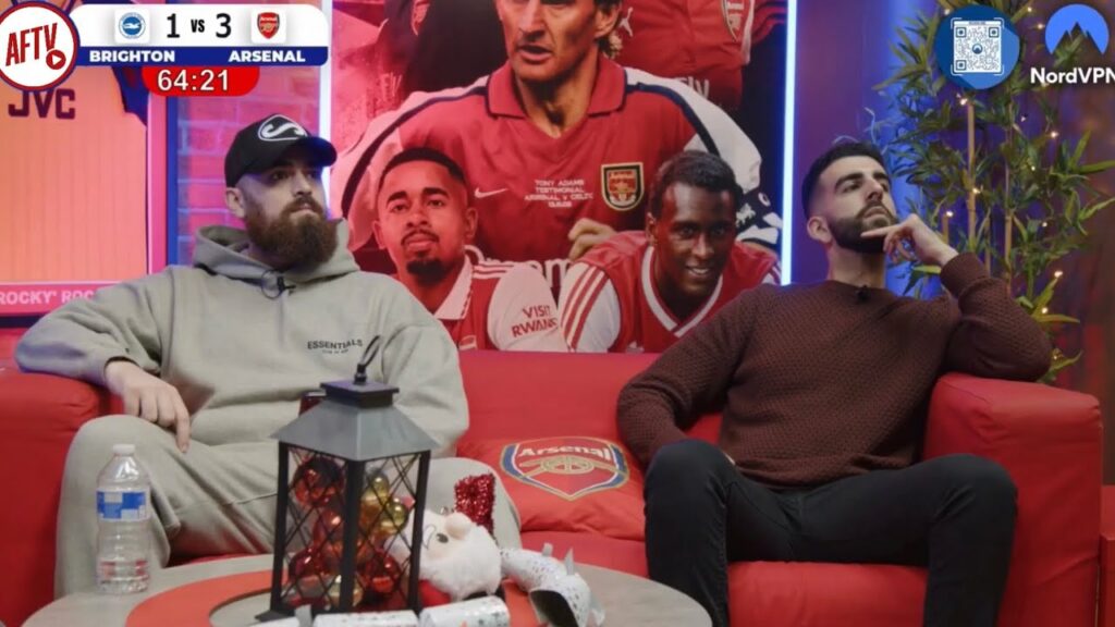 AFTV react to Mitoma goal, Brighton & Hove 1-3 Arsenal