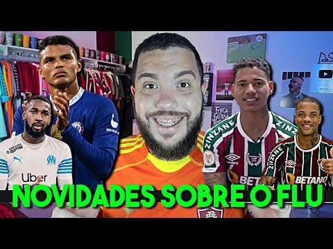 ⚠️MUITAS NOTÍCIAS DO FLUMINENSE! | THIAGO SILVA, GERSON, MARRONY, CAIO PAULISTA, RETORNO DOS TREINOS