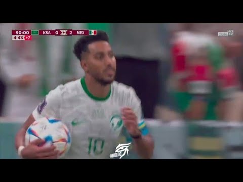 Saudi Arabia Fans Erupts After Salem Al-Dawsari Goal Vs Mexico (30th November 2022)#Aldawsari 😍😍