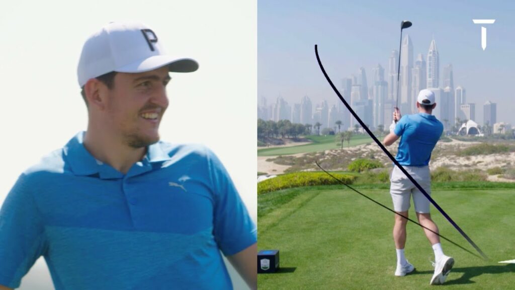 Harry Maguire and Jordan Pickford Long Drive Competition