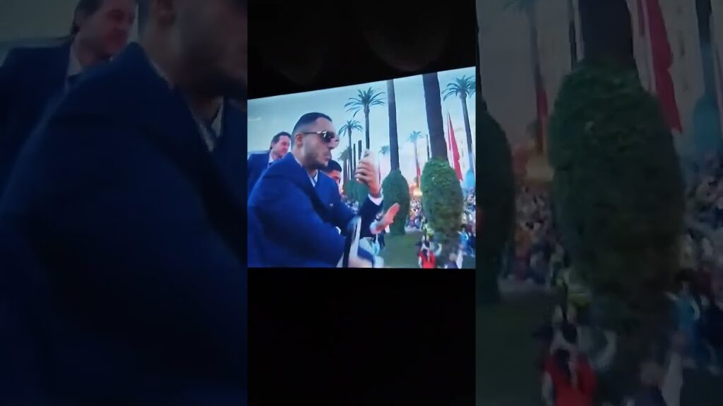 البطل الخلوق سليم املاح يحيي المغاربة❤️#المغرب🇲🇦 #المنتخب_المغربي