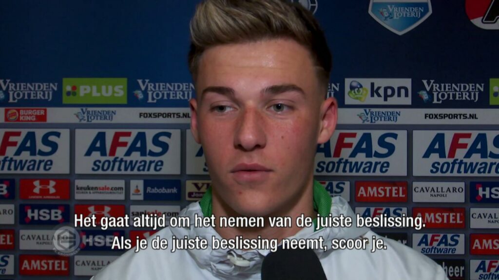 Het debuut van Ajdin Hrustic