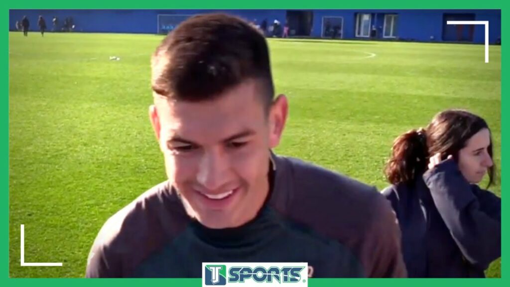 El PRIMER entrenamiento de César Montes con el RCD Espanyol El PRIMER entrenamiento de César Montes con el RCD Espanyol