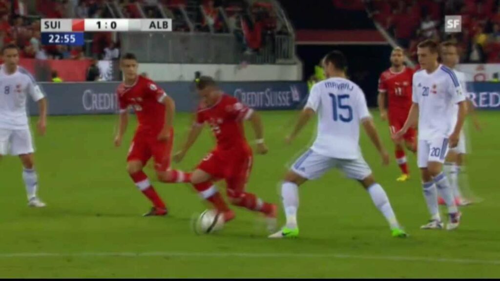 Xherdan Shaqiri - Tor gegen Albanien [HD]