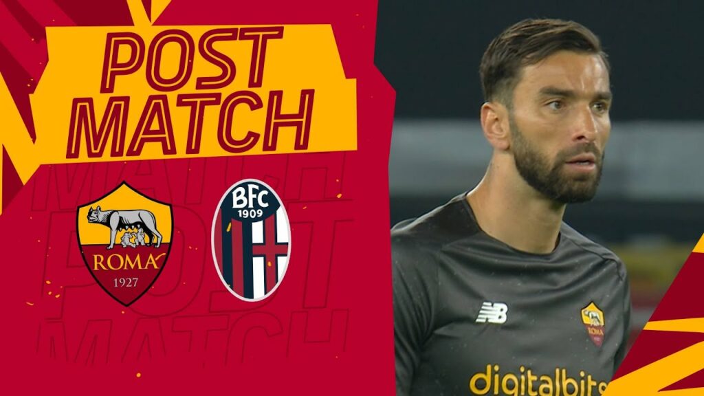 RUI PATRICIO | ENTREVISTA DEPOIS DO JOGO ROMA-BOLOGNA