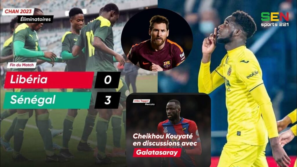 Actu Foot : Boulaye Dia, Cheikhou Kouyaté, Messi, Équipe nationale local et d'autres..Sen Sports 221