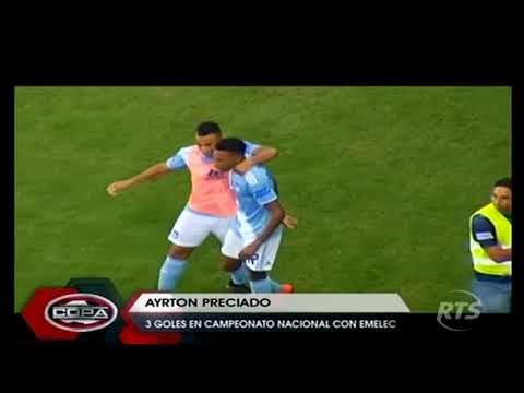 AYRTON PRECIADO UNA DE LAS FIGURAS DE EMELEC PARA ENFRENTAR A FLAMENGO