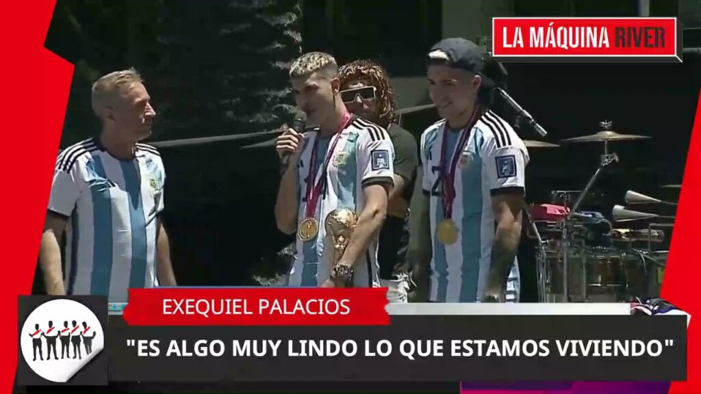 EXEQUIEL PALACIOS: "ES ALGO MUY LINDO LO QUE ESTAMOS VIVIENDO"