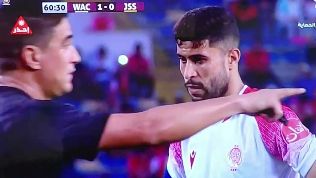 #wac vs #jss deuxième but en faveur #wydad le Kapitano Yahya #jabrane 2-0