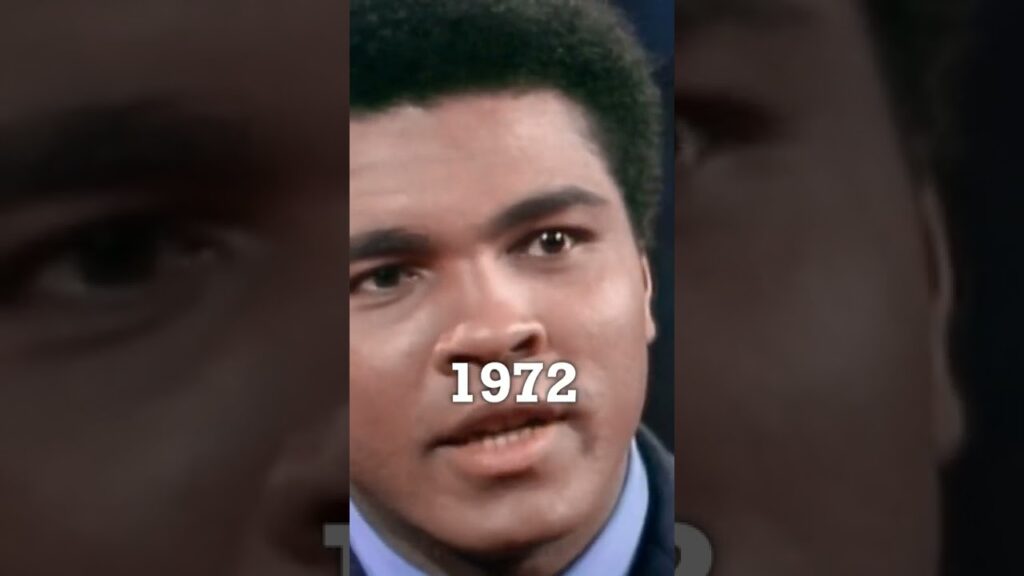 Evolution of Muhammad Ali