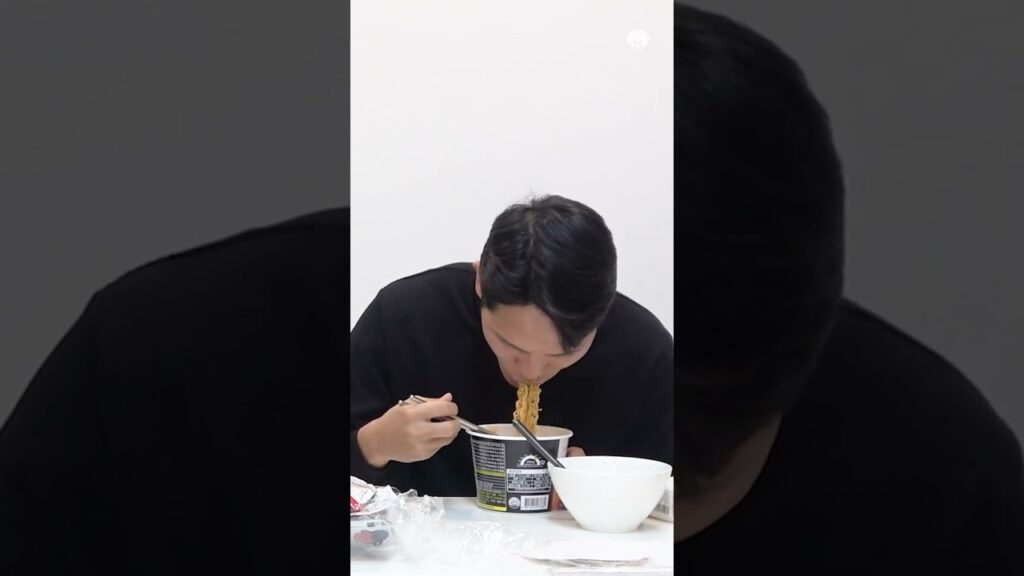 라면 끊은 나상호의 라면 먹방