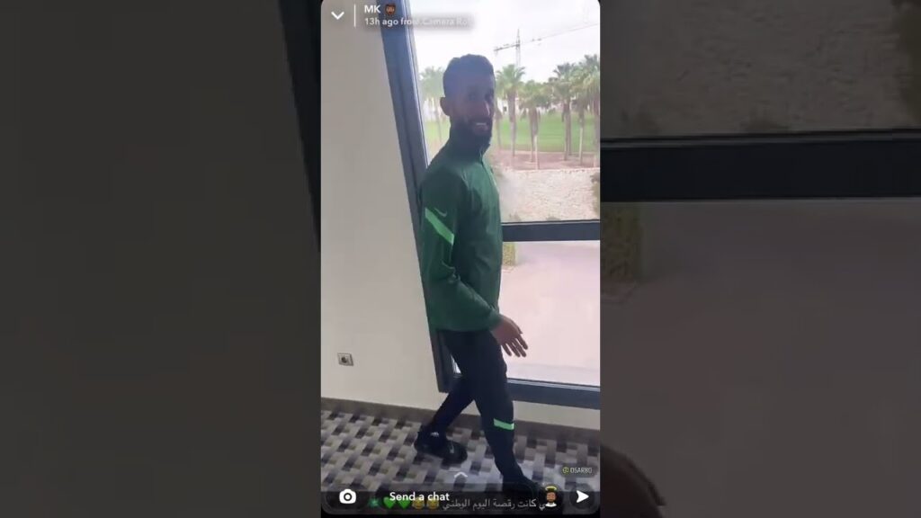 كنو يخوف سلمان الفرج😂 - معسكر المنتخب السعودي 2022- #كأس_العالم