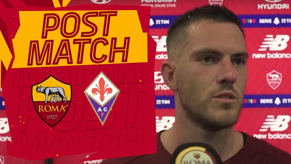 ROMA-FIORENTINA POST MATCH | Jordan Veretout