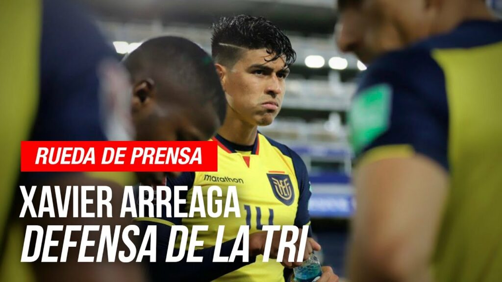 Rueda de prensa: Xavier Arreaga, defensa de La Tri 🇪🇨