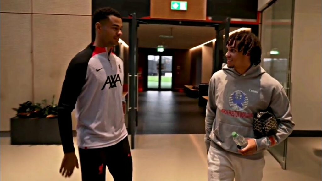 Cody Gakpo Meets Trent Alexander-Arnold🤝