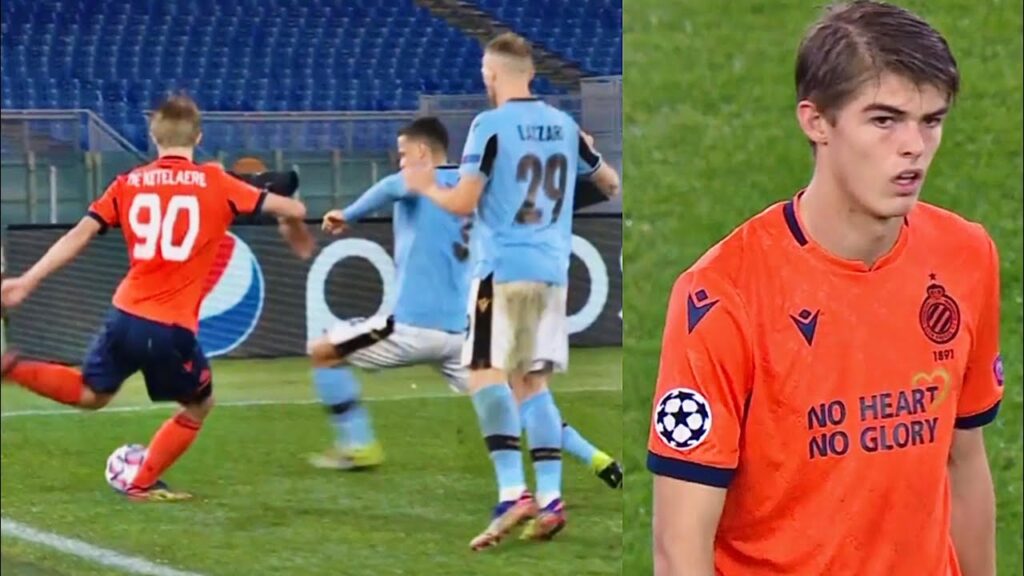 Charles De Ketelaere vs Lazio at Stadio Olimpico | WELCOME TO MILAN 🔴⚫️