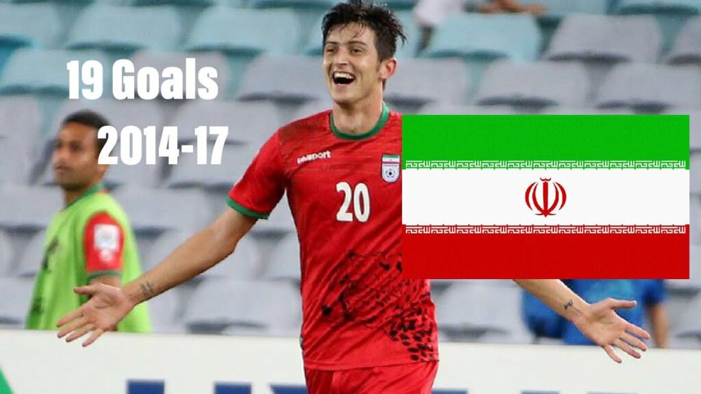 Sardar AZMOUN | All Goals For Iran Since 2014 (15 Goals)