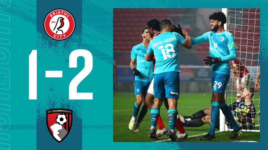 Strange goals in HUGE win at Robins! 👊 | Bristol City 1-2 AFC Bournemouth