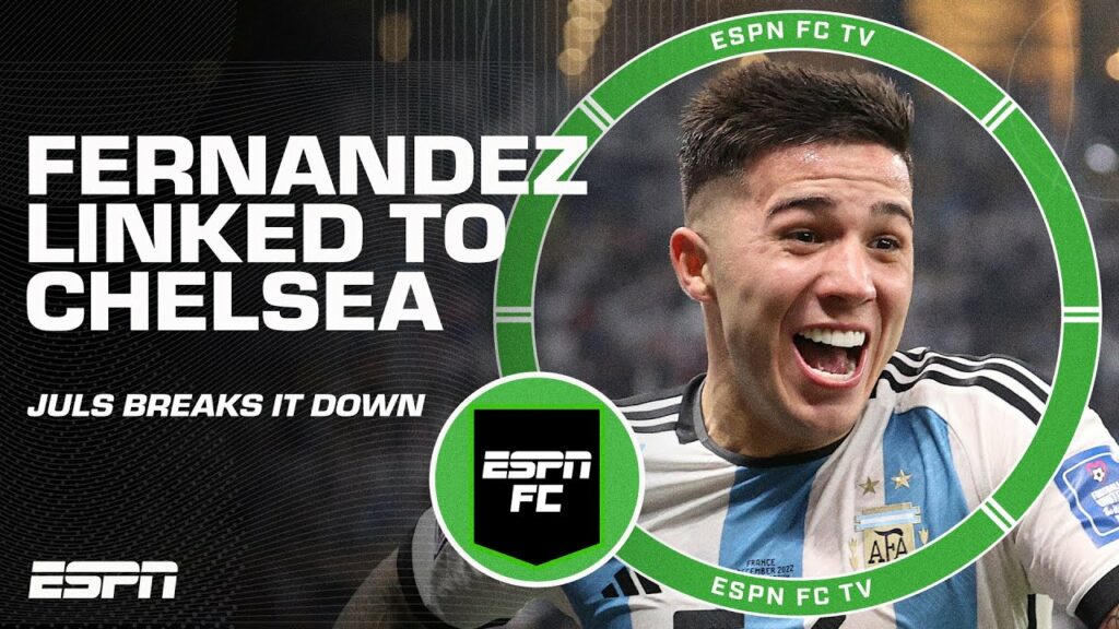How close is Enzo Fernandez going to Chelsea from happening? | ESPN FC How close is Enzo Fernandez going to Chelsea from happening? | ESPN FC
