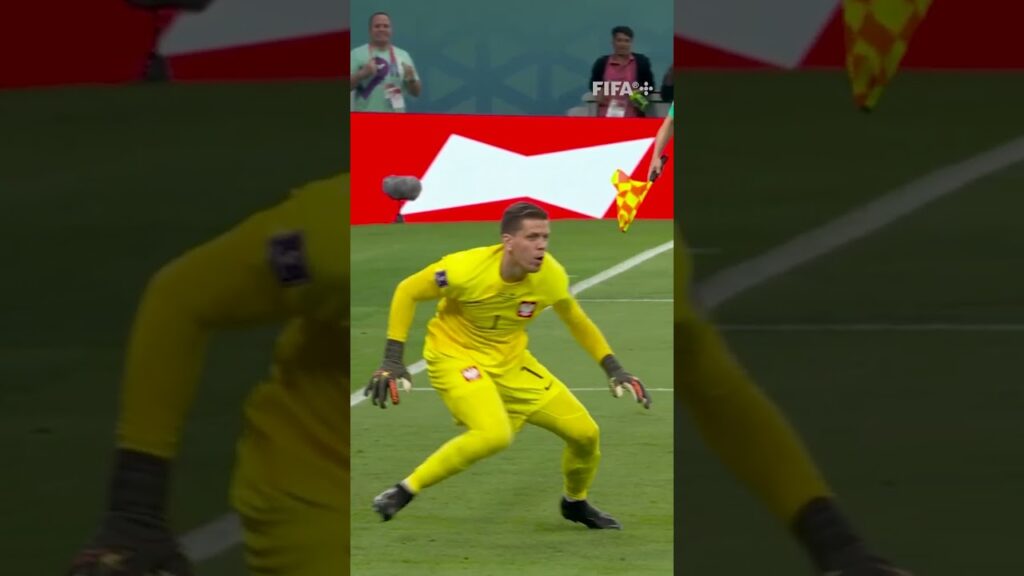 INCREDIBLE DOUBLE SAVE! Szczesny saves panelty AND rebound vs Saudi Arabia #ShortsFIFAWorldCup