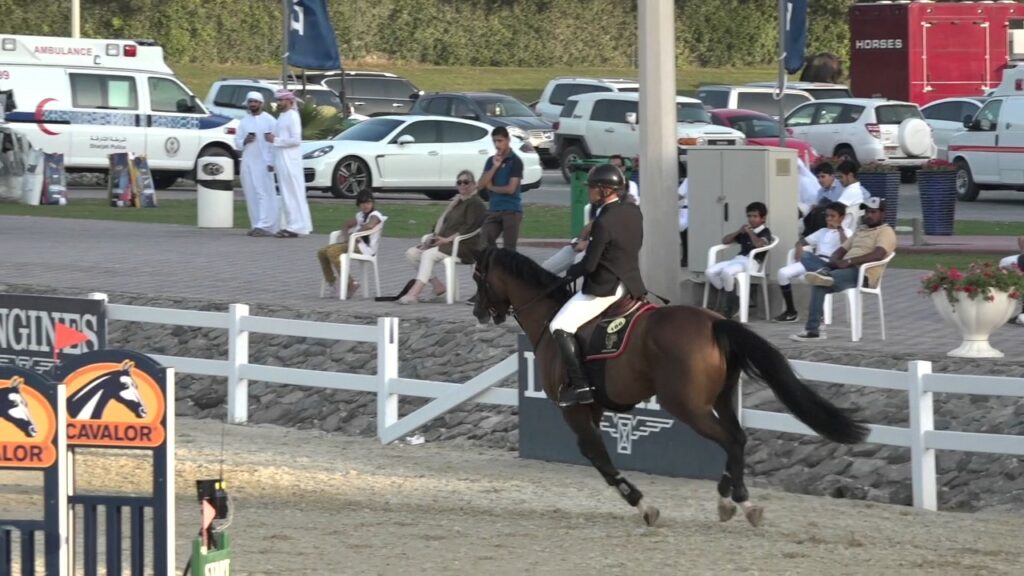 Mohammed Al Owais with Tsunami.