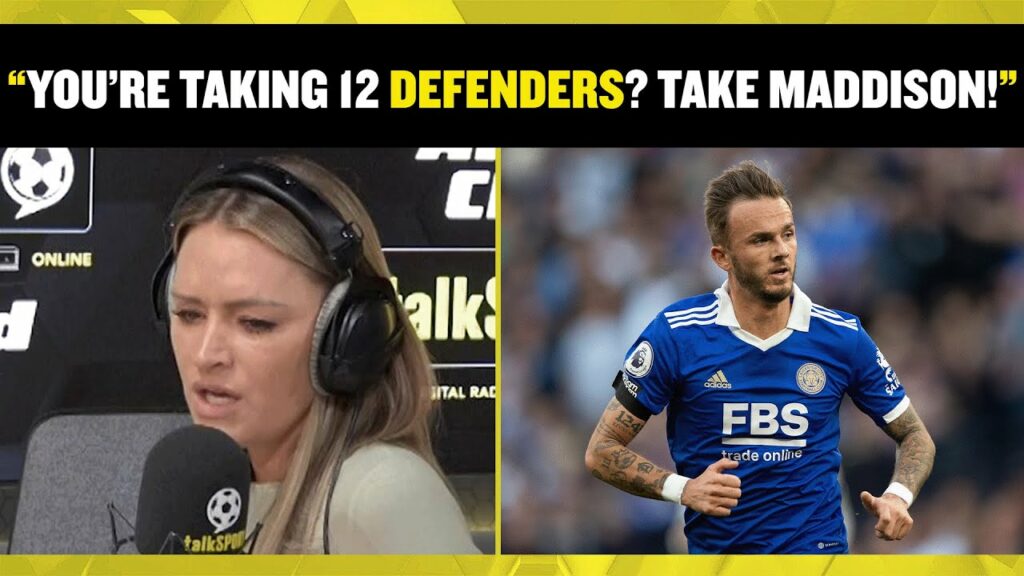 👎 Laura Woods is disappointed that Leicester's James Maddison isn't in Southgate's England squad