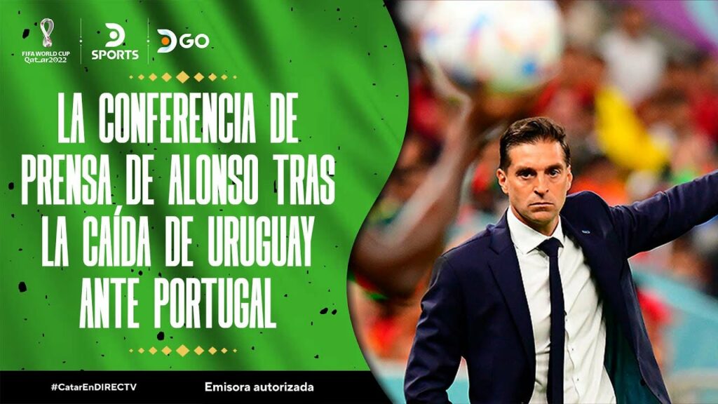 La conferencia de prensa de Diego #ALONSO tras la caída de #URUGUAY ante #PORTUGAL