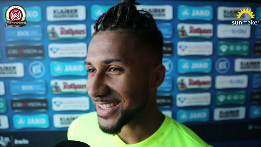 Daniel Kofi-Kyereh nach dem Spiel Karlsruher SC vs. SVWW