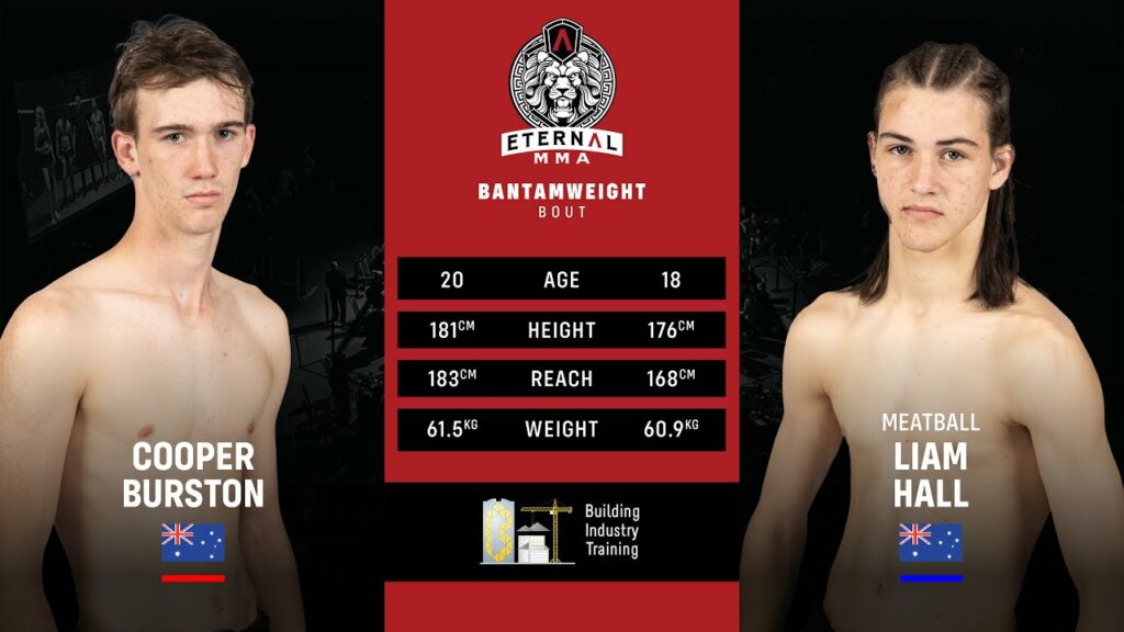ETERNAL MMA 61 - COOPER BURSTON VS LIAM HALL - MMA FIGHT VIDEO