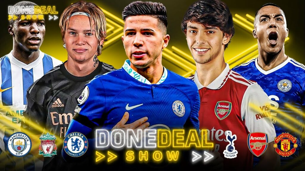 Mudryk to Arsenal DONE DEAL🔜Enzo Fernandez to Chelsea AGREED DEAL☑️ Felix, Caicedo Update