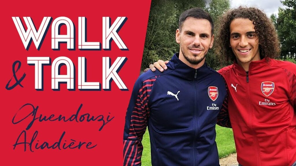 'This is just the start!' | Walk & Talk with Matteo Guendouzi & Jeremie Aliadiere